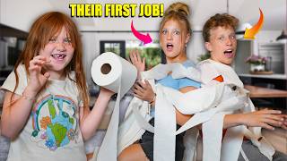 7 Best Jobs for Teenagers We got Fired Babysitting Adley [upl. by Earehs]