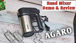 Most powerful hand mixer  Best for home baking  Agaro elegant hand mixer [upl. by Warner]