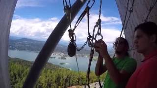 Abseiling from the Pyramidenkogel  © MarcMaurernl [upl. by Mancino]