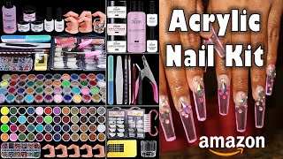 I Tried This Acrylic Nail Kit From Cooserry And Heres What [upl. by Fries]