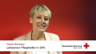 Heike erklärts – Lehrgang Pflegehelferin SRK [upl. by Inilahs]