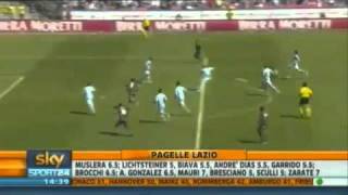 Napoli  Lazio 43  Goal annullato Brocchi  La palla è entrata Napoletani ladri [upl. by Dettmer]