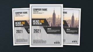 Make A Brochure Design Affinity Designer Tutorial [upl. by Yknip]