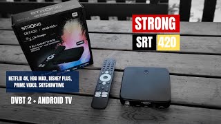 STRONG SRT 420 Hybrid tv box s DVB T2 [upl. by Bacon]