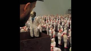 Interview Pochoirs sonores 2018 Isaac Cordal [upl. by Merola]