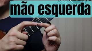 Violão Clássico Iniciante 4  Mão Esquerda [upl. by Norted]