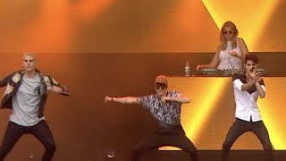 CNCO  Hey DJ Live from Norway Cup 2018 [upl. by Ivo108]