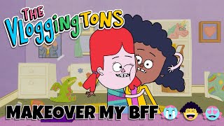 Makeover My BFF  The Vloggingtons Episode 2 [upl. by Schoening]