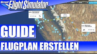 GUIDE Einen Flugplan erstellenILS Frequenzen finden ★ MICROSOFT FLIGHT SIMULATOR Guide [upl. by Aiel]