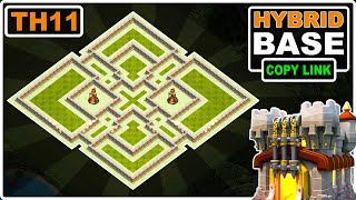 NEW BEST Town hall 11 base 2023 with COPY LINK  Clash of Clans [upl. by Dang382]