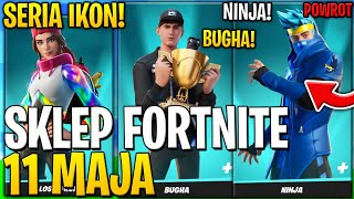 POWRÓT SKINY YOUTUBERÓW SERIA IKON NOWA SKÓRKA KOD KRESKOWY w Nowy Sklep Fortnite 11 Maj [upl. by Rother346]