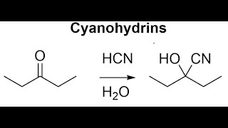 Cyanohydrin Formation Mechanism [upl. by Cutcheon770]