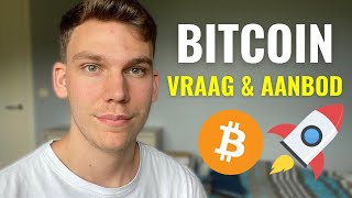 Vraag amp Aanbod Bitcoin Uitgelegd  Waarom Bitcoin Prijs Stijgt 📈 [upl. by Ive]