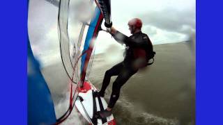 Windsurfing Caseville MI August 14 2011 Lake Huron [upl. by Bevan]