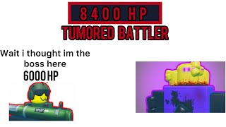 How far can Tarnished battler go  Roblox The Battle Bricks [upl. by Letsou]