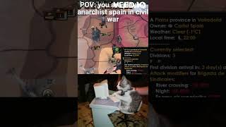 POVyou play anarchist sPAIN in HOI4 [upl. by Porush]