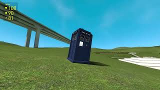 Vertical landing WIP  GMod TARDIS  DEV [upl. by Ebony]