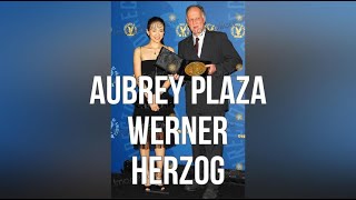 Aubrey Plaza Werner Herzog [upl. by Ennairod]