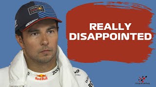 Sergio Perez Disconnection with car balance  Post Race Interview Italian GP 2024 [upl. by Chlores]