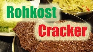 Rohkost Cracker Chips selber machen im Dörrautomat Sedona VEGAN [upl. by Eceela]