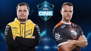 CSGO  NaVi vs VirtusPro Cobblestone Map 1  ESL One New York 2016  Grand Final [upl. by Elvin935]