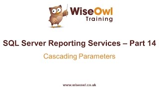 Reporting Services SSRS Part 14  Cascading Parameters [upl. by Abbub271]