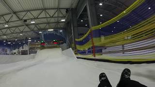 Jever Fun Skihalle Neuss Anfängerhügel Reifenabfahrt Rodeln [upl. by Arol24]