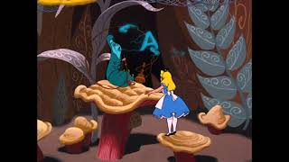 Alice in Wonderland 1951 Alice meets the Caterpillar [upl. by Leod324]