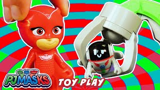 Robonapped  PJ Masks  Toy Play  Video for Kids [upl. by Anial54]