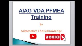 AIAG VDA PFMEA Training in Hindi [upl. by Noyrb810]