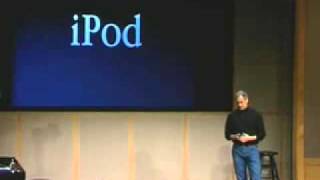 Steve Jobs announcing the first iPod in 2001 [upl. by Su]