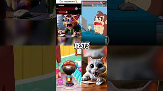 Bunny vs Cat Speed Click Contest Part 2 shorts funny memes [upl. by Nnayhs458]