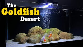 Creating the Perfect Goldfish Desert Quick Tank Setup Guide [upl. by Fording731]