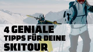 4 geniale Tipps für Deine Skitour [upl. by Lewanna]