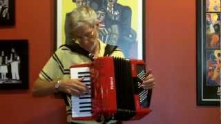 St Louis Blues Roland FR1x Accordion by Richard Noel [upl. by Langer671]