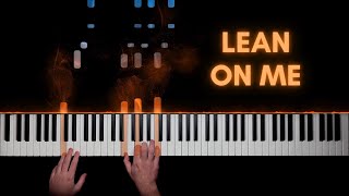 Easy Piano Tutorial Lean On Me by Bill Withers shorts pianotutorial [upl. by Ailemaj]