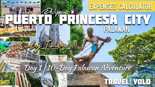 DAY 1  PUERTO PRINCESA CITY TOUR  10DAY PALAWAN ADVENTURE PPS  EL NIDO  CORON 🇵🇭 4K [upl. by Also982]