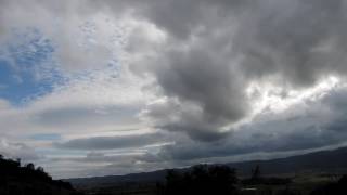 Approach Of a Cold Front  Time Lapse [upl. by Ynnij988]