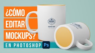 Tutorial ¿Cómo EDITAR Y DESCARGAR un MOCKUP en Photoshop [upl. by Pyotr466]