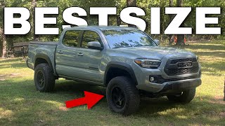 What is the BEST Tire Size for Toyota Tacoma [upl. by Nnylyam]