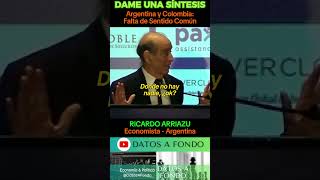 Argentina y Colombia Falta de Sentido Común shorts milei javiermilei petro gustavopetro [upl. by Muraida]