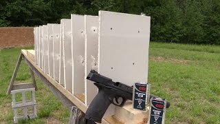 How many pieces of drywall will a 22lr go through [upl. by Weasner]