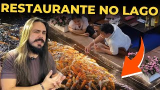 🔴RESTAURANTE EM CIMA DE UM LAGO Mr Betta [upl. by Ahsietal]