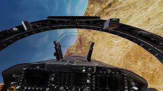 DCS FA18C Hornet I Defensive ACM vs MiG21Bis VR [upl. by Tirma]