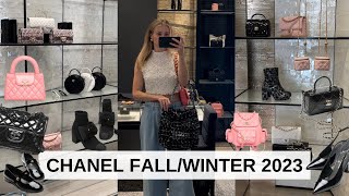 CHANEL 23K COLLECTION  CHANEL FALL WINTER 2023 BAGS SHOES ACCESSORIES RTW  Laine’s Reviews [upl. by Ikram]