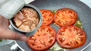 Hast du Tomaten und Thunfischkonserven zu Hause😋2 Einfache schnelle und sehr leckere Rezepte  162 [upl. by Col]