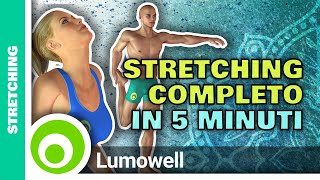 Stretching Completo In 5 Minuti [upl. by Elockin]