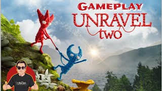 Gameplay Unravel Two Walkthrough [upl. by Younger]