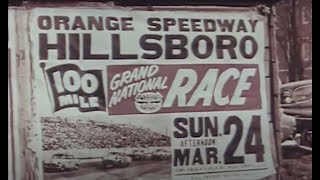 Orange Speedway Grand National Race 1957 [upl. by Karia]