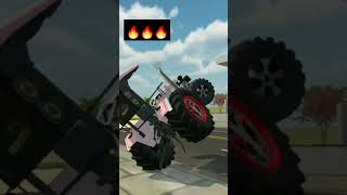 Tractor stunt 🔥🔥 tractordriving youtubeshorts trending shorts tractor [upl. by Sandro]